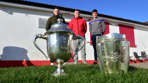 Tipperary Players visit with the Liam McCarthy Cup