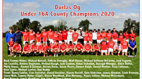 Under 16A County Final 2020