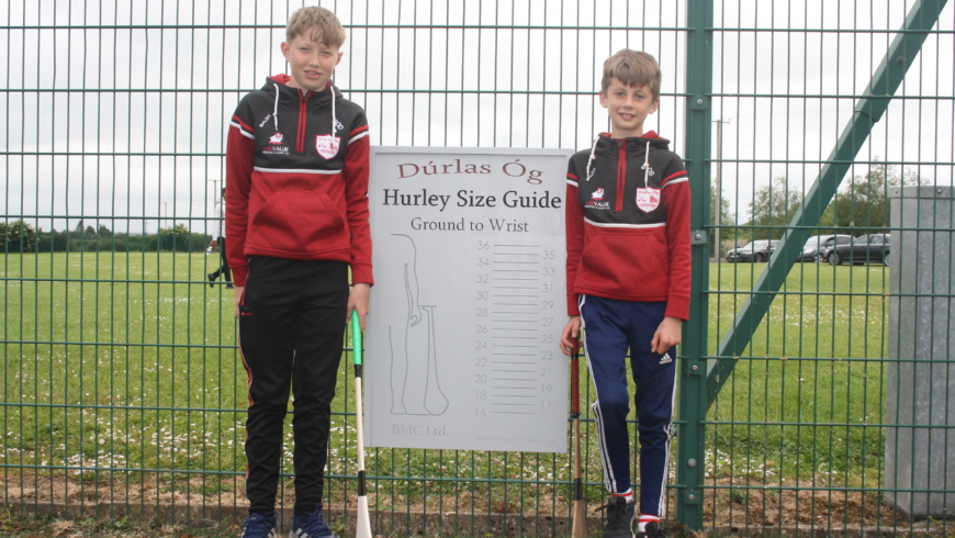 New hurley size guide.