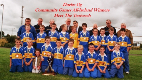 Tipperary Community Games All Ireland Winners 2005 – Represented by Durlas Óg