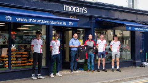 Moran’s Menswear announce continued sponsorship of Durlas Óg
