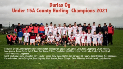 Under 15A County Final 2021