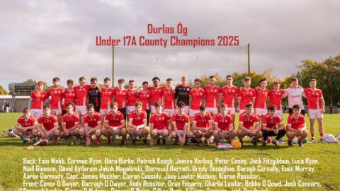 U17A Hurling Champions 2025